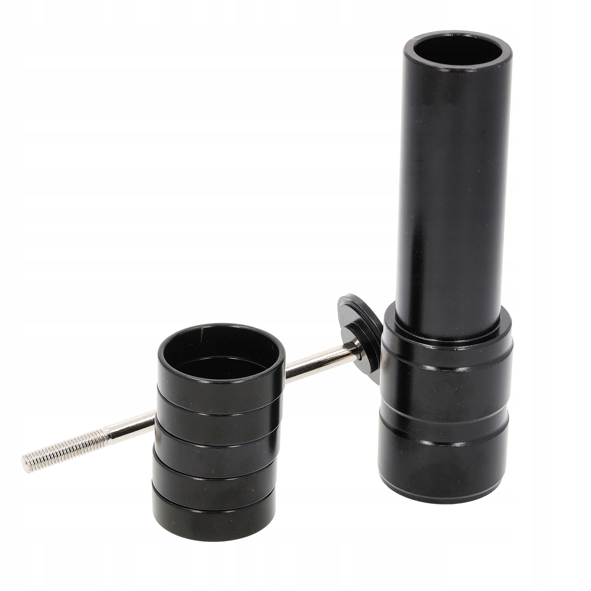 ADAPTER PRZEDŁUŻKA WSPORNIKA KIEROWNICY A-HEAD DO ROWERU PRZEDŁUŻACZ CZARNY 6