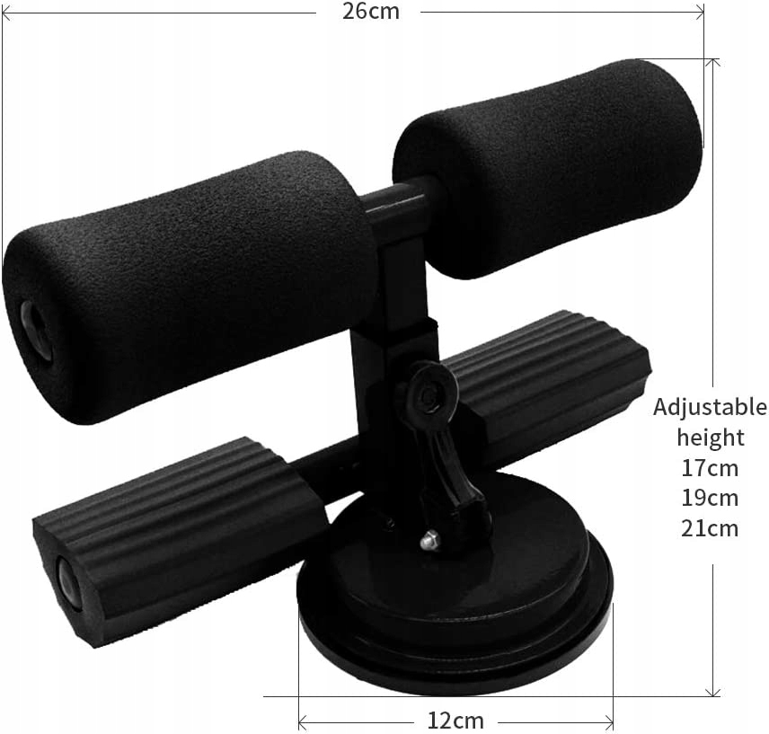 UCHWYT DO BRZUSZKÓW PRZYSSAWKA GUMA DO PILATES FITNESS ZESTAW 9