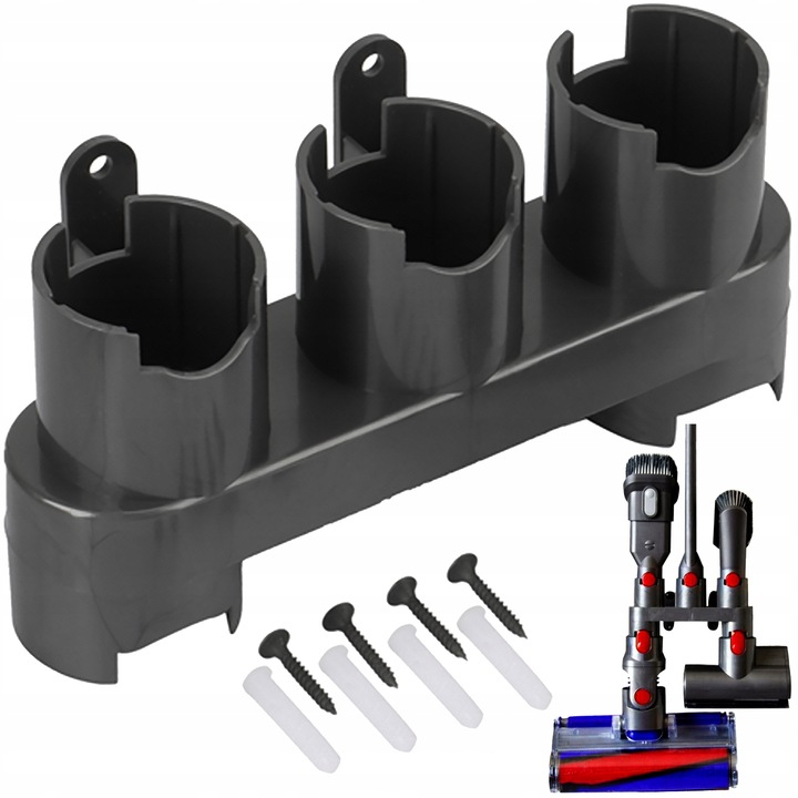 UCHWYT WIESZAK DO KOŃCÓWEK SZCZOTEK DO ODKURZACZA DYSON V8 V10 V11 V12 V15