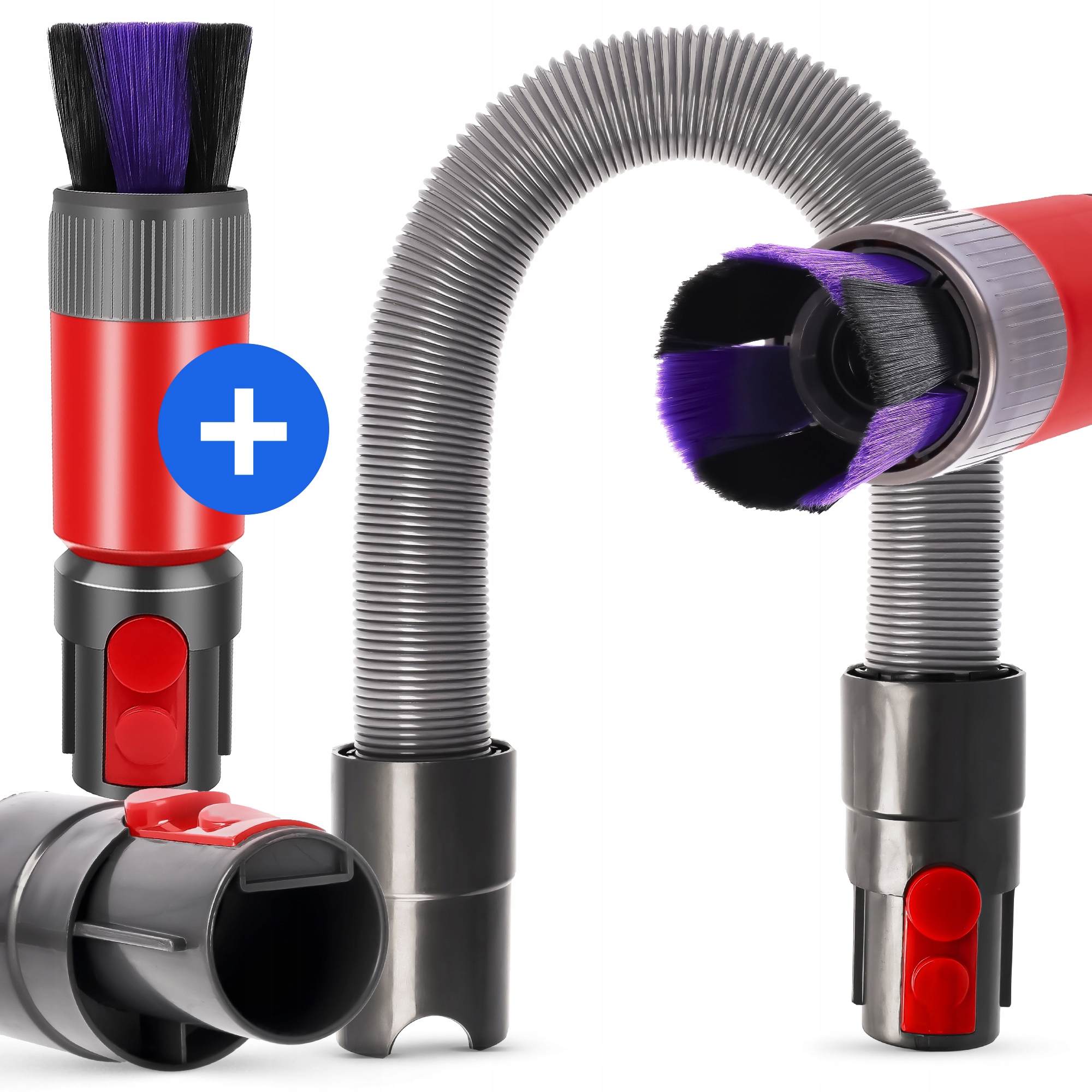 WĄŻ DO ODKURZACZA SZCZOTKA MIĘKKA PRZEDŁUŻKA Rura Do DYSON V7 V8 V10 V11 5