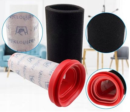 2x FILTR ZESTAW DO ODKURZACZA BOSCH FLEXXO SERIE 4
