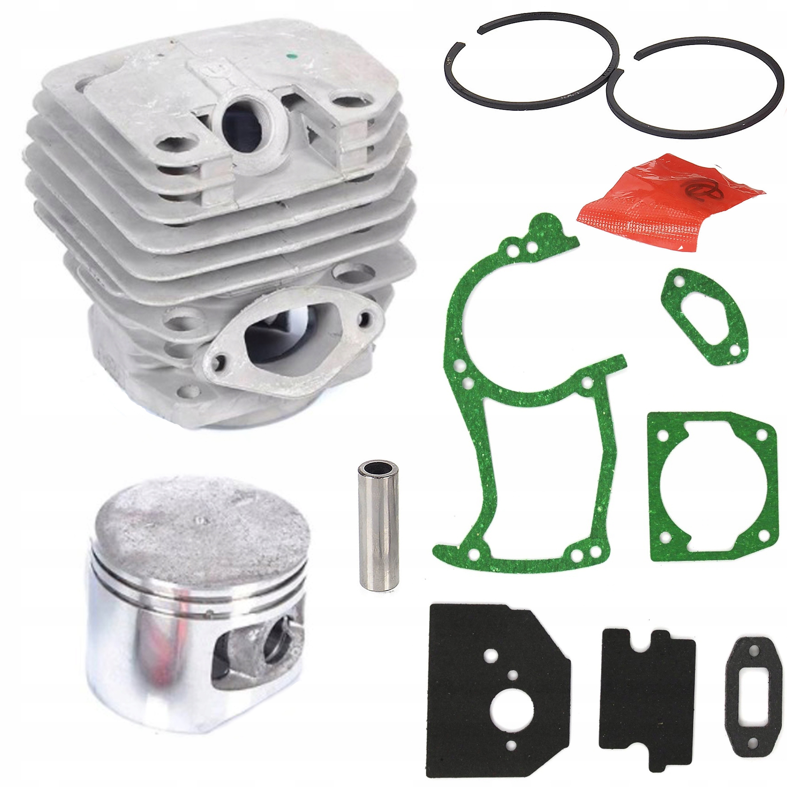 CYLINDER TŁOK KPL DO PIŁY PILARKI CHIŃSKIEJ NAC CS USZCZELKI ZESTAW MAX