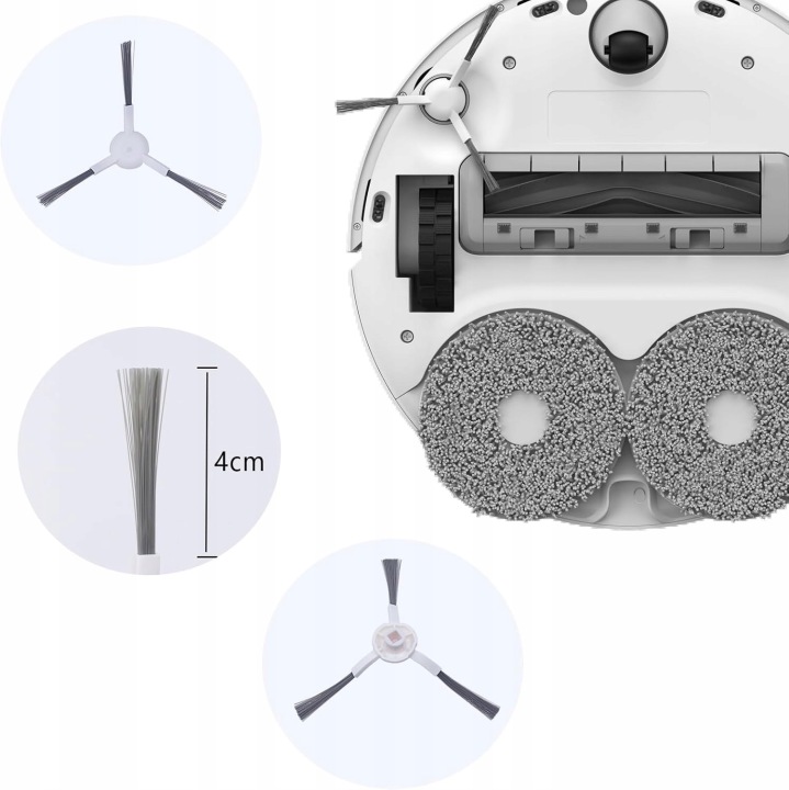2x Szczotka boczna miotełki do Dreame L10S ULTRA - miniatura 3