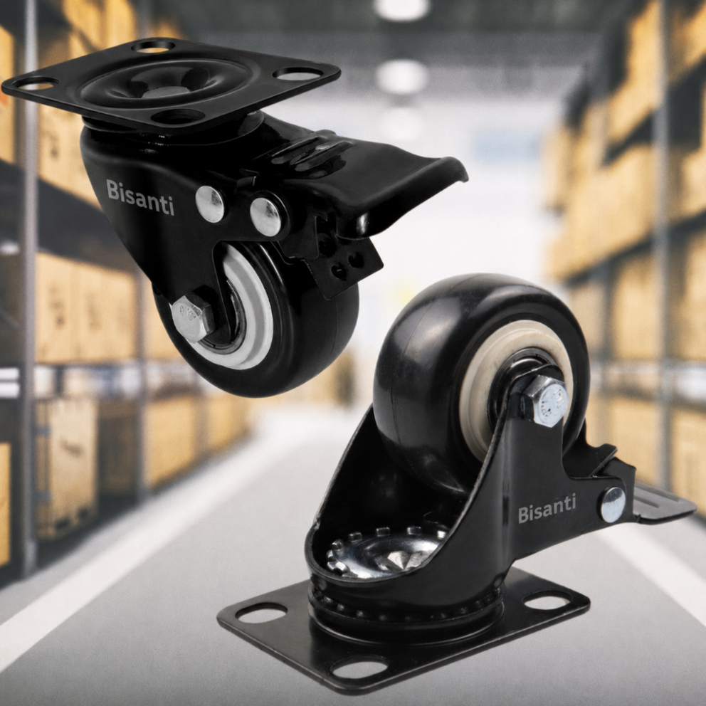Kółko jezdne kółek 50 mm obrotowe koło transportowe - miniatura 6