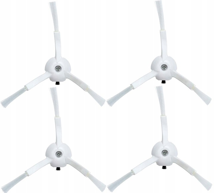 4x Szczotka boczna do Roborock S50, S55, S5, S6, S7, S8, E4, E5, Q5, Q7, Q8