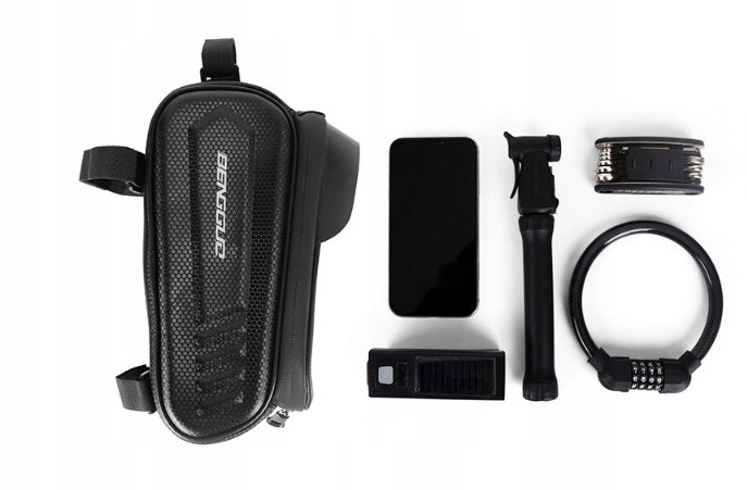 DUŻA SAKWA NA ROWER TORBA UCHWYT CASE ETUI NA TELEFON DOTYKOWA POKROWIEC 7