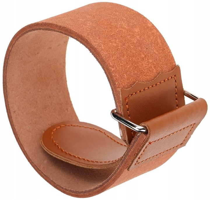 PAS DO OSTRZENIA BRZYTWY JEDNOSTRONNY SKÓRZANY OSEŁEK KAMIENI UNIWERSALNY