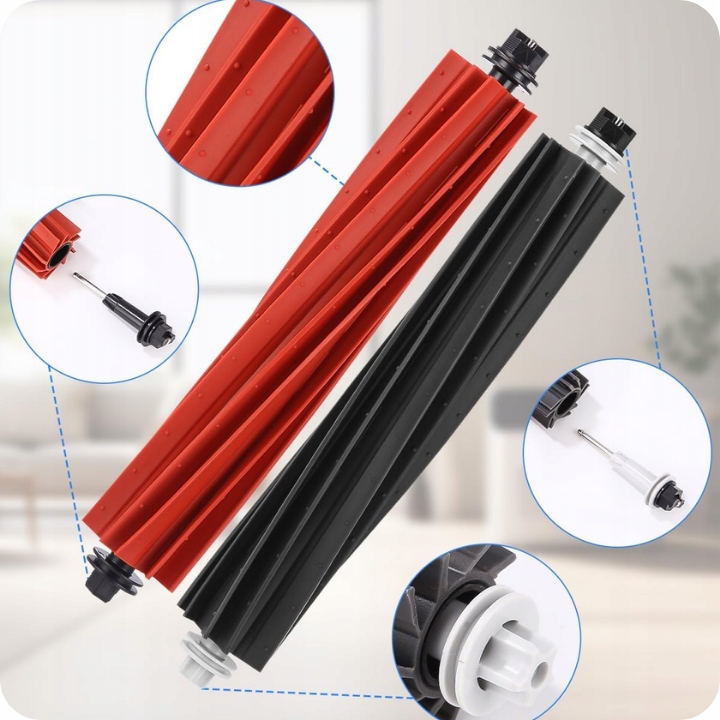 DUŻY ZESTAW do Roborock Q8 Max/ Max+ Q5 Pro/Pro+ worki mopy filtrySzczotki - miniatura 2