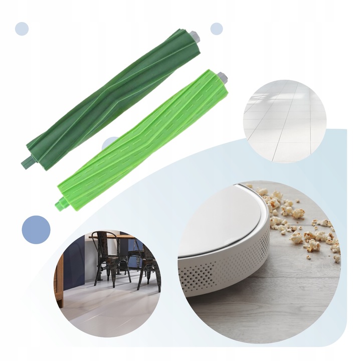 4x SZCZOTKI ROLKI WAŁKI DO iRobot ROOMBA E4 E5 E6 E7 I3 I4 I5 I6 I7 I8 J7