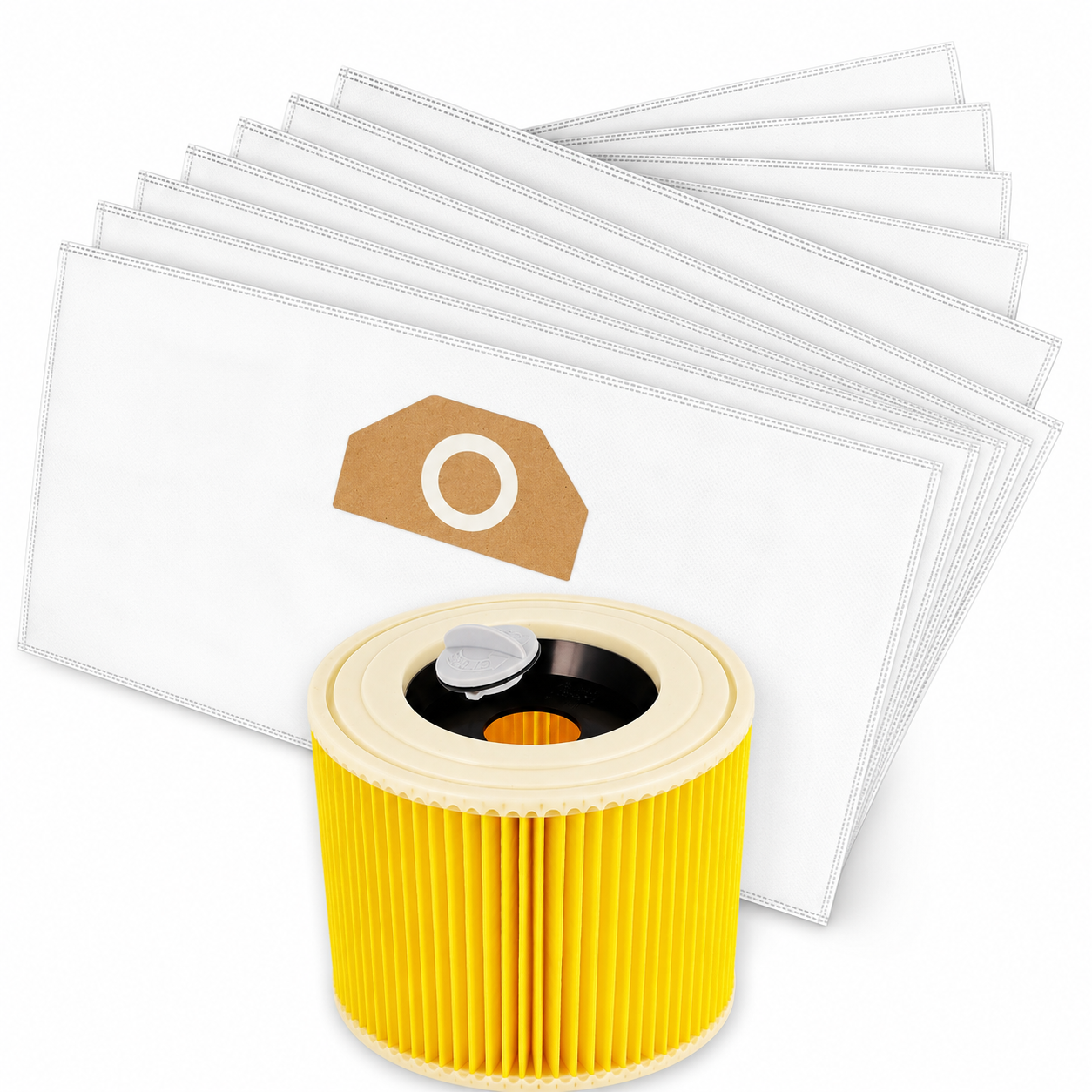 10x Worki do odkurzacza Karcher WD3 10x worek WD 3 WD2 WD 6 SE 4001