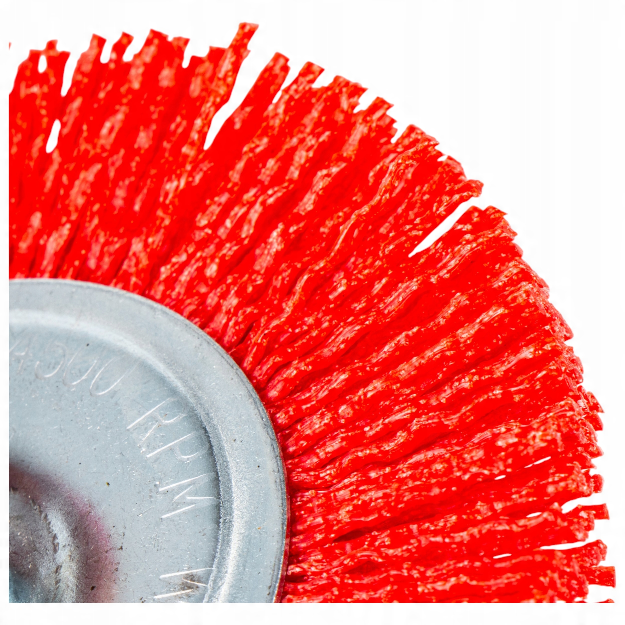 SZCZOTKA NA WIERTARKĘ NYLONOWA TARCZOWA DO DREWNA METAL 100mm ULTRA QUALITY 14