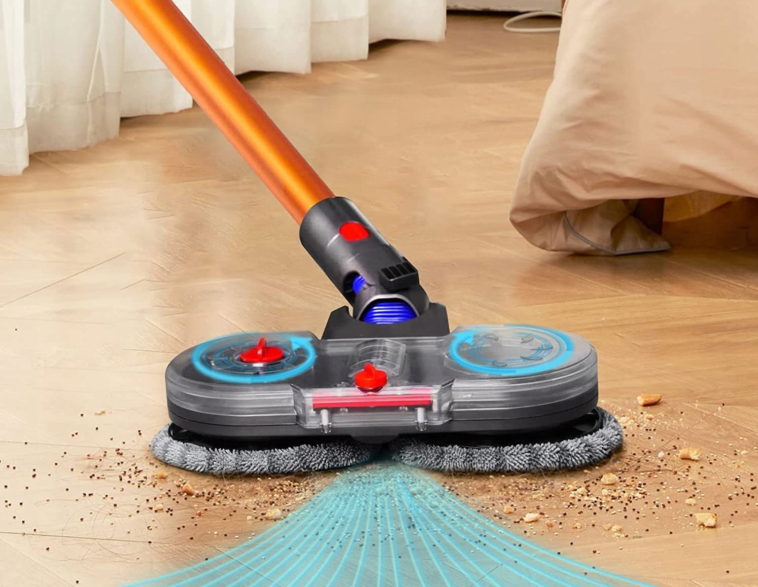 SZCZOTKA GŁOWICA TURBO MOPUJĄCA MOP ODKURZACZ DYSON V7 V8 V10 V11 V15