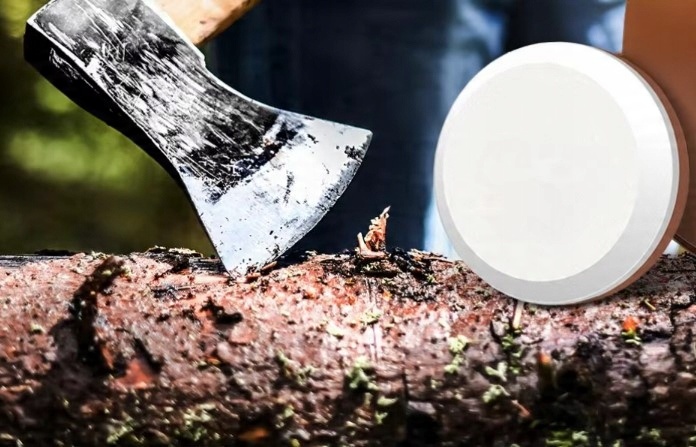 OKRĄGŁY KAMIEŃ DO OSTRZENIA SIEKIER TOPORU WIELOFUNKCYJNY 240/600 BISANTI 3