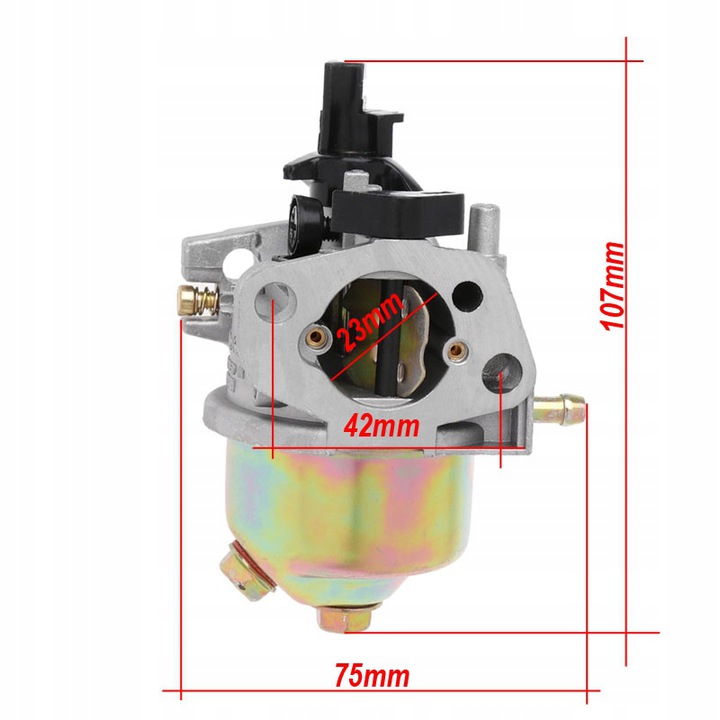 GAŹNIK AGREGATU PRĄDOTWÓRCZEGO GX160