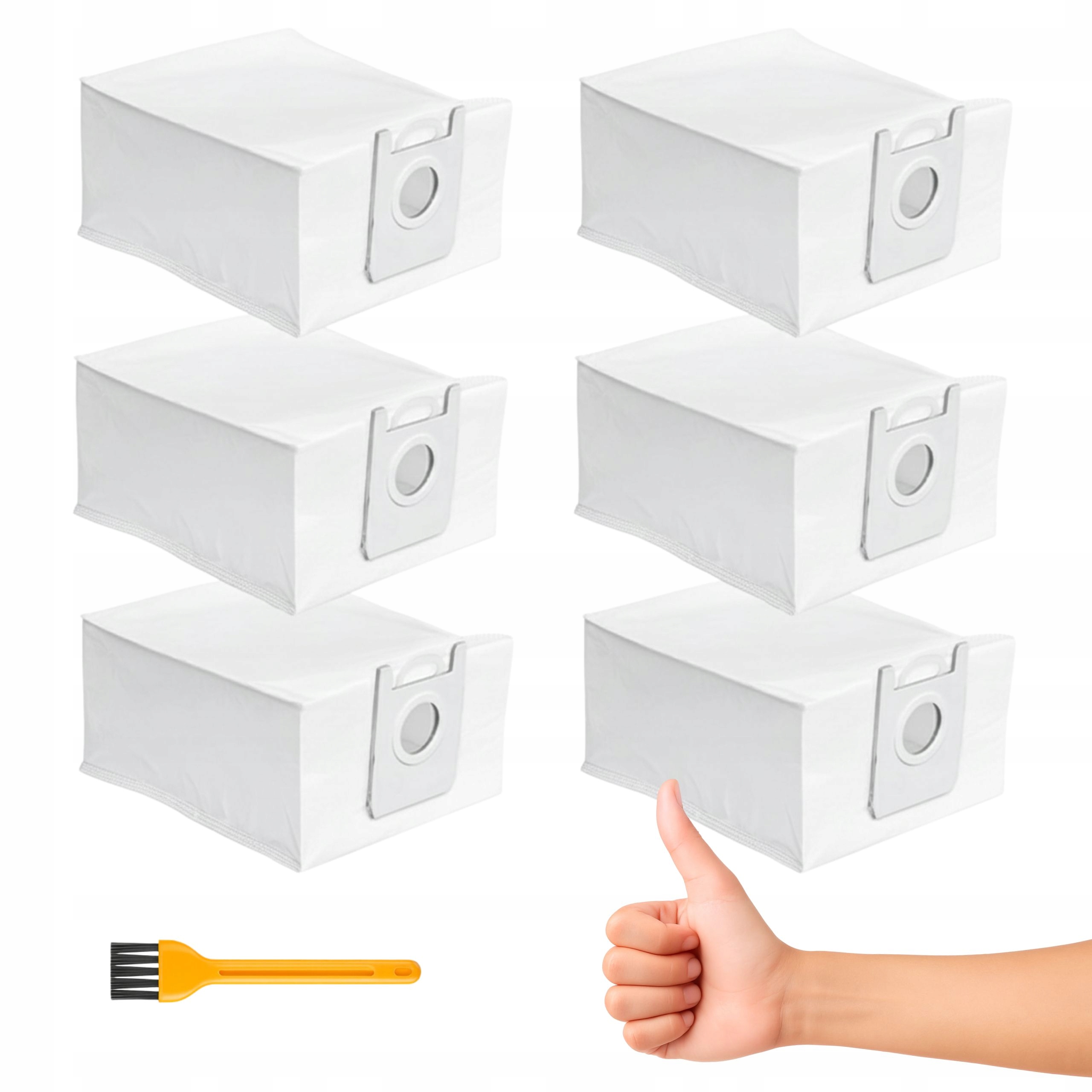 Worki do stacji odkurzacza XIAOMI Roidmi Eve Plus ZESTAW 6 szt. zamienniki