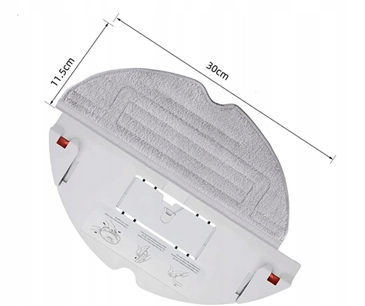 10x MOP DO ROBOROCK S8 S8 + S8 PRO ULTRA S7 S7 plus S7 MaxV Ultra + GRATIS