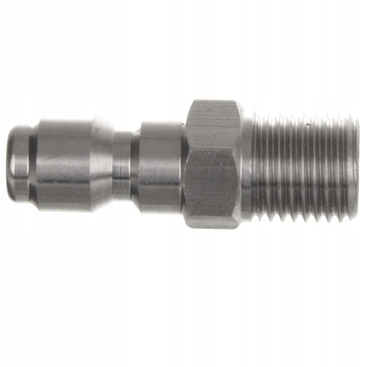 Wtyk redukcja szybkozłącze ADAPTER gwint 1/4" do myjek spalinowych INOX 3