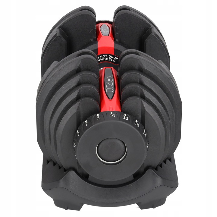 1x HANTEL REGULOWANY NOWOCZESNY SYSTEM REGULACJI HANTLA CIĘŻAR 5-40KG 3