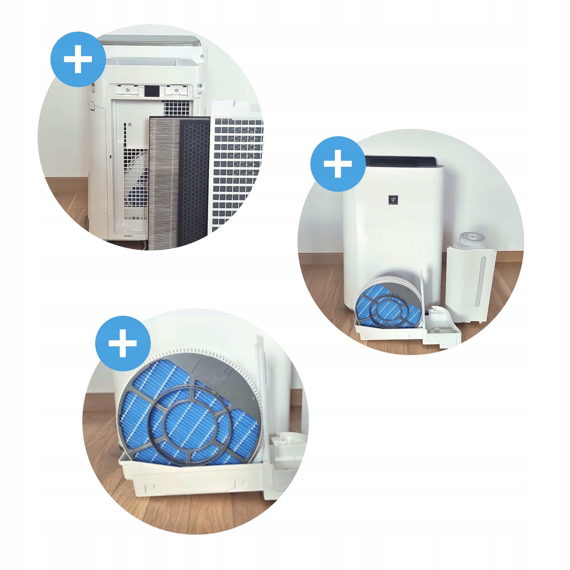 Filtr HEPA do oczyszczacz powietrz SHARP KC-D40EU 9