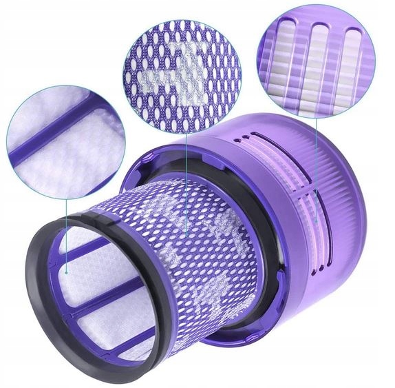 3x FILTR POWIETRZA ZMYWALNY DO DYSON V11 V15 Detect Absolute Animal Total - miniatura 4