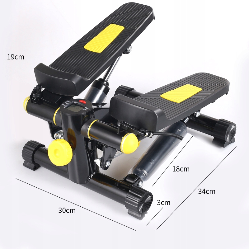 Stepper fitness do ćwiczeń schody z licznikiem kroków Steper treningowy 2w1 3