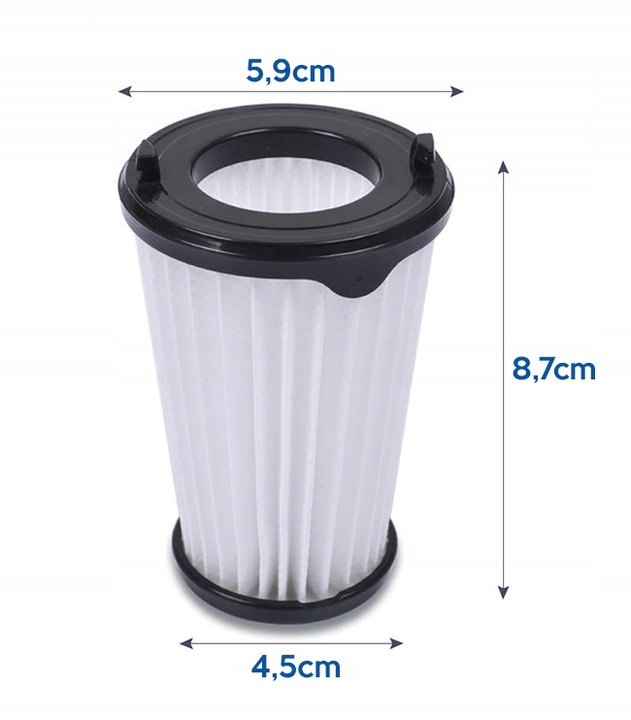 Filtr Filtry do odkurzacza ELECTROLUX ERGORAPIDO EER7ALLRGY EF150 zmywalny 2