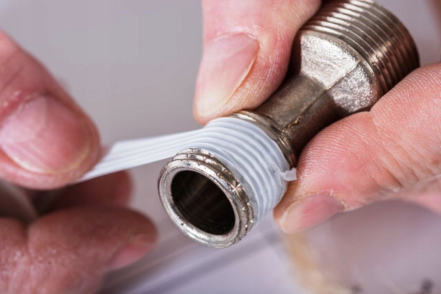 taśma uszczelniająca gwinty PTFE wodoodporna teflonowa armatury hydraulika - miniatura 3
