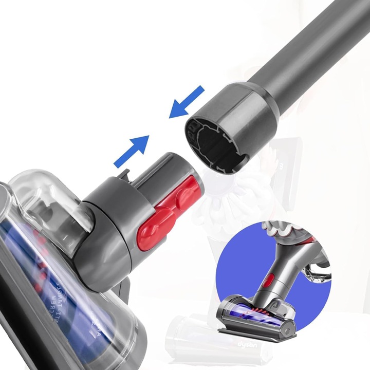 Głowica szczotki odkurzacza Turboszczotka Dyson V7 V8 V10 V11 V15 - miniatura 3