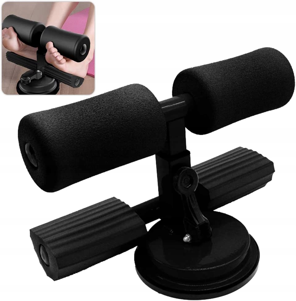 UCHWYT DO BRZUSZKÓW PRZYSSAWKA GUMA DO PILATES FITNESS ZESTAW 7