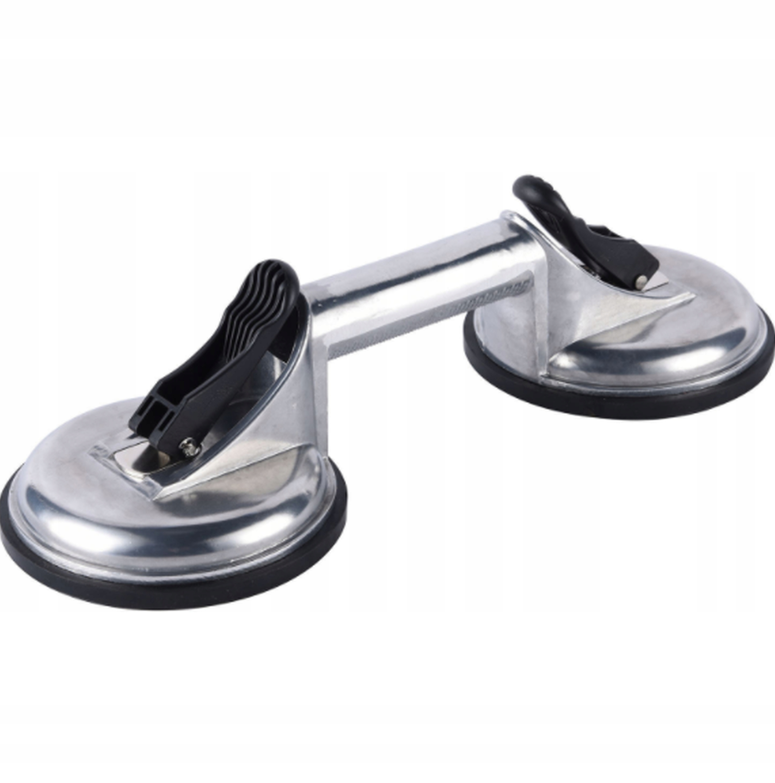 PRZYSSAWKA UCHWYT DO SZYB SZKŁA GLAZURY PŁYTEK GRESU 2x120mm Aluminium PRO 6
