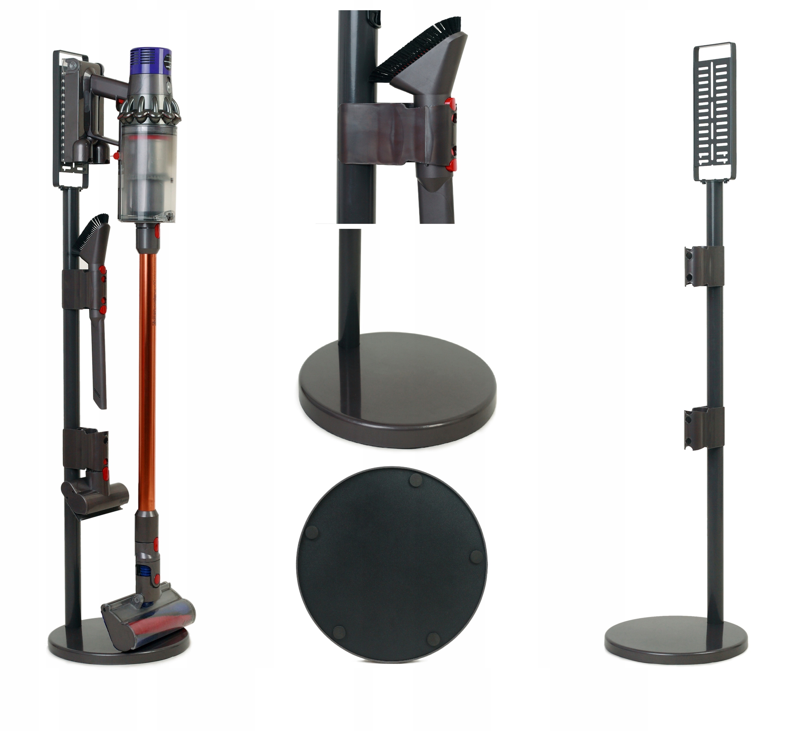 STOJAK DO ODKURZACZA DYSON V6 V7 V8 V10 V11 V12 V15 OKRĄGŁY STYLOWY