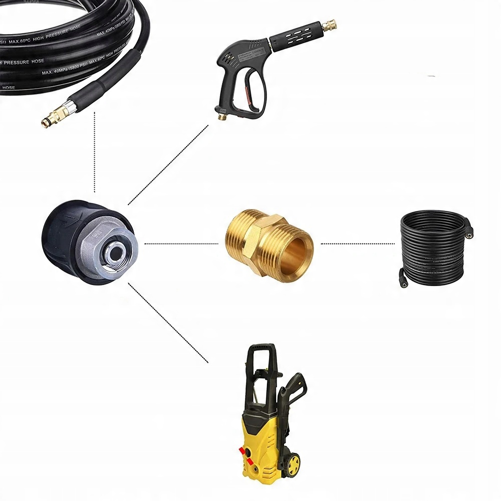 ADAPTER PRZEJŚCIÓWKA SZYBKOZŁĄCZKA GNIAZDO M22 WEŻA MYJKI KARCHER K CLICK 2