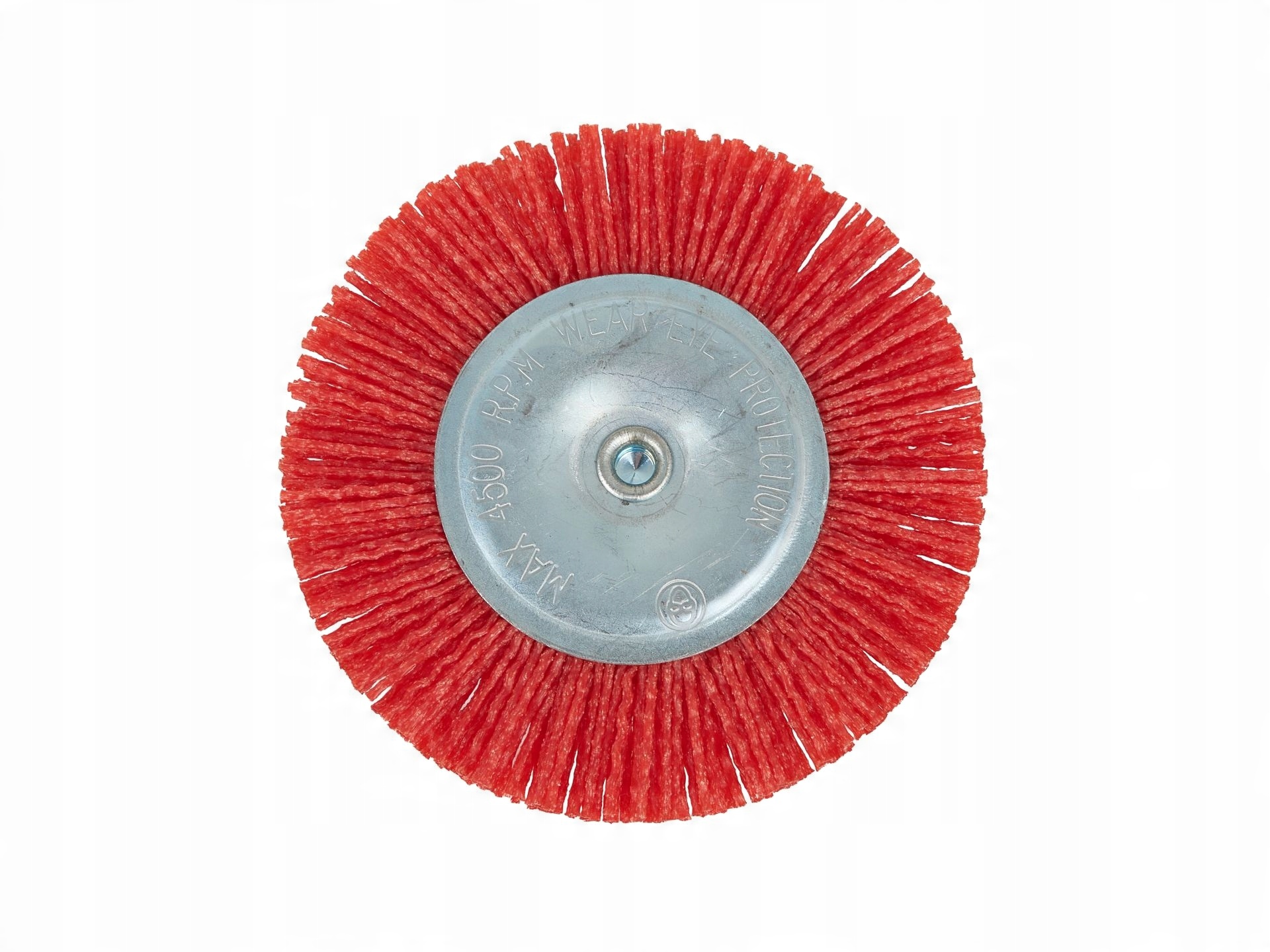 SZCZOTKA NA WIERTARKĘ NYLONOWA TARCZOWA DO DREWNA METAL 100mm ULTRA QUALITY 7