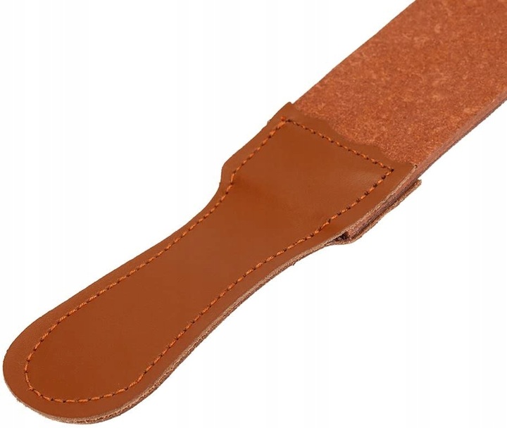 PAS DO OSTRZENIA BRZYTWY JEDNOSTRONNY SKÓRZANY OSEŁEK KAMIENI UNIWERSALNY 3