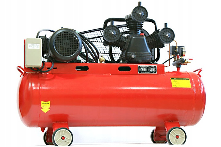 Kompresor sprężarka 200L 3T 8bar 1120L/MIN + GRATIS 3LGW