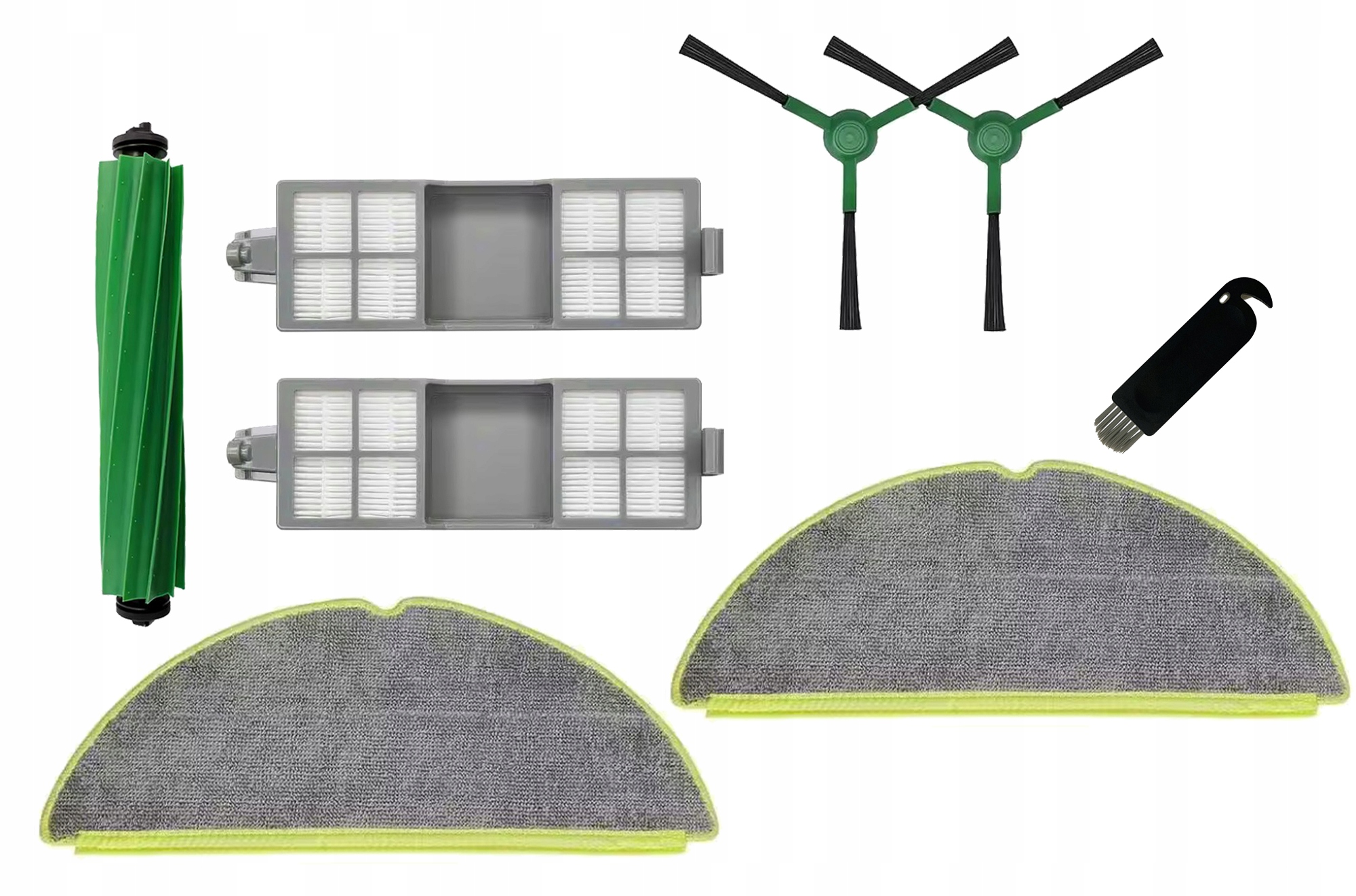 Zestaw filtry szczotki mopy do iRobot Roomba 205 DustCompactor Combo - miniatura 2
