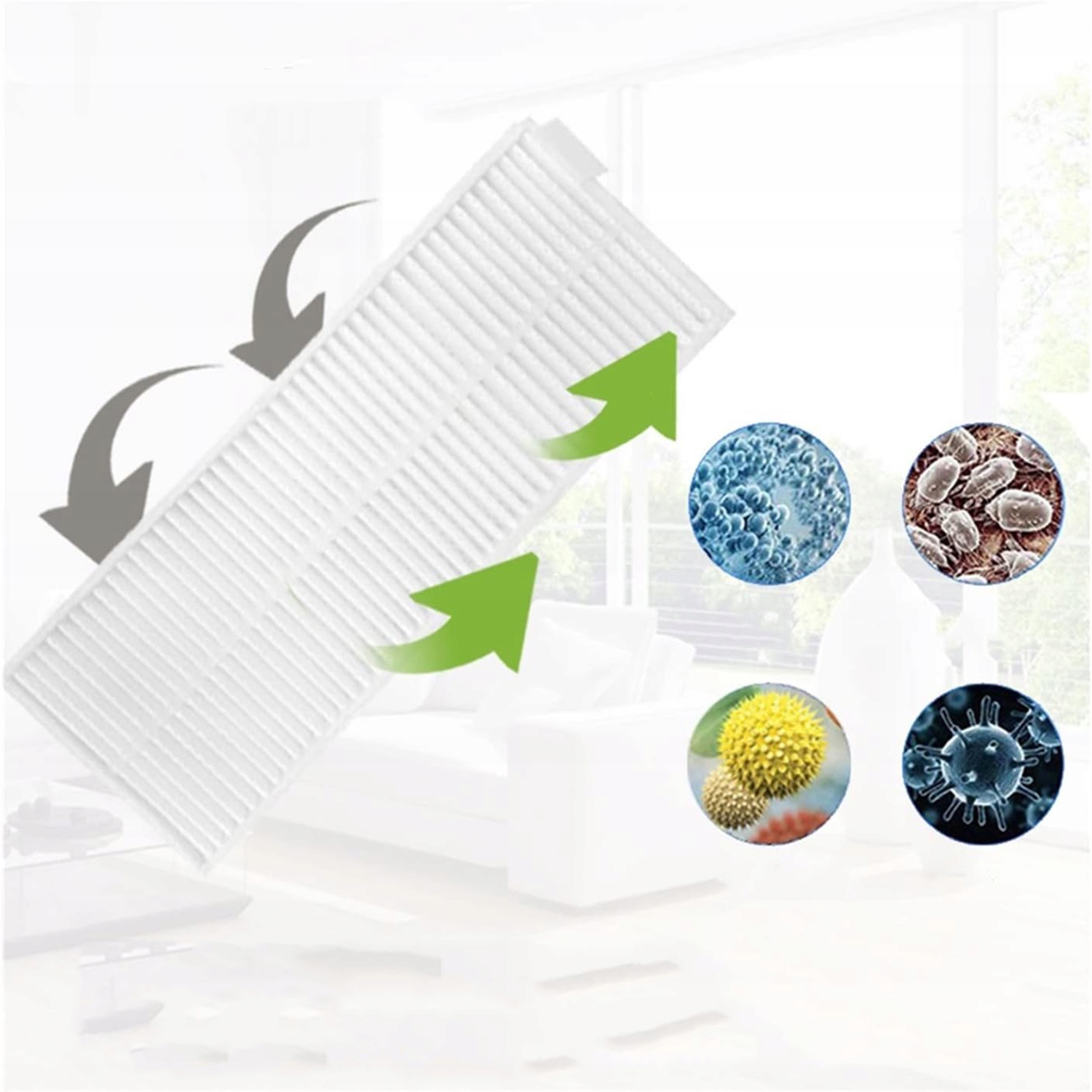 Zestaw do XIAOMI Mi Robot Vacuum-Mop Essential MJSTG1 G1 filtry szczotki 13