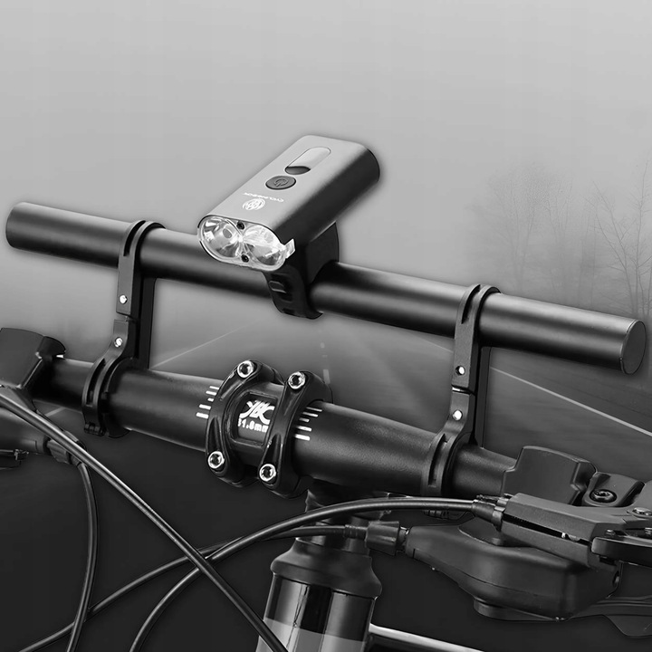 UCHWYT NA KIEROWNICĘ DODATKOWA KIEROWNICA ROWEROWY METALOWY DO ROWERU 8