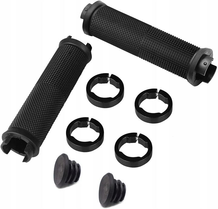 CHWYTY GRIPY NAKŁADKI ROWEROWE RĄCZKI DO KIEROWNICY ROWERU ANTYPOŚLIZGOWE 5