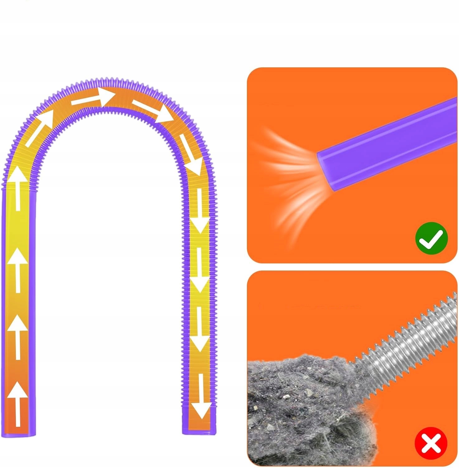 KOŃCÓWKA SSAWKA SZCZELINOWA ELASTYCZNA DO DYSON V6 V7 V8 V10 V11 V12 V15 6