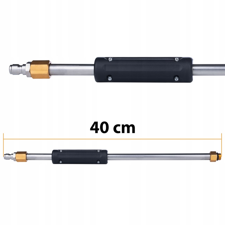 ZESTAW KOMPLET 7 LANC PRZEDŁUŻKA DO KARCHER LANCA 2,6M 1/4” ZAGIĘTA DYSZE 6