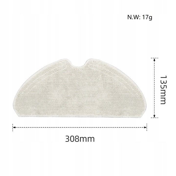 ZESTAW SZCZOTKI FILTRY MOPY DO DREAME BOT D10S D10S PRO