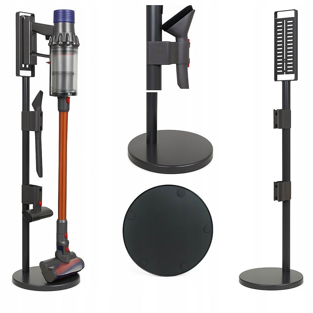 STOJAK DO ODKURZACZA DYSON V6 V7 V8 V10 V11 V12 V15 OKRĄGŁY STYLOWY