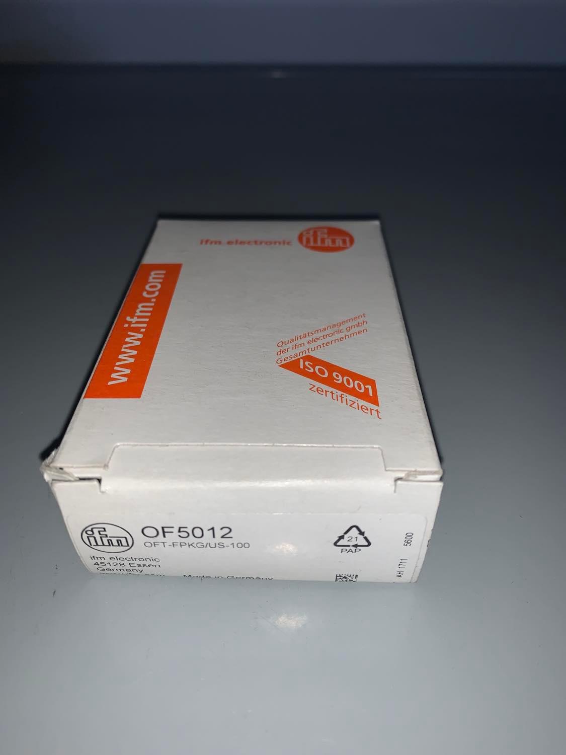 IFM OF5012 Flow Sensor — Optische & optoelektronische Sensoren