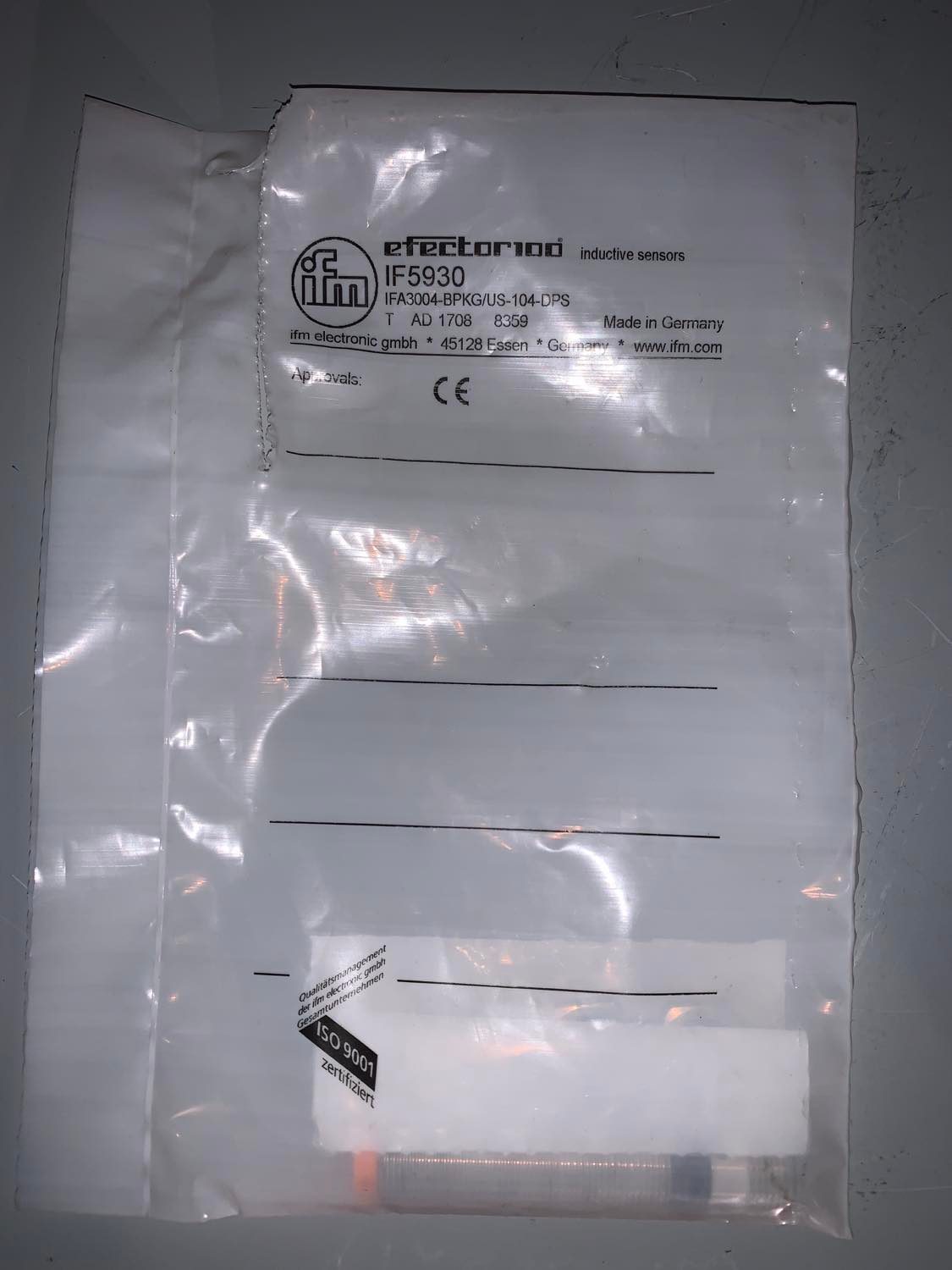 IF5930 IFM, Proximity & Inductive Sensors