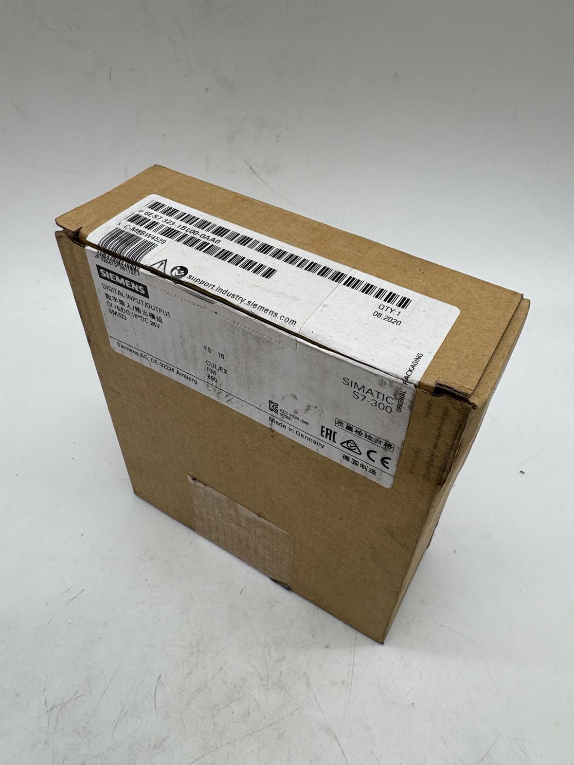 Siemens 6ES7323-1BL00-0AA0 MODUL INOUT S7300 16DI 16DO 24VDC 0,5A — SPS-Module & Erweiterungen