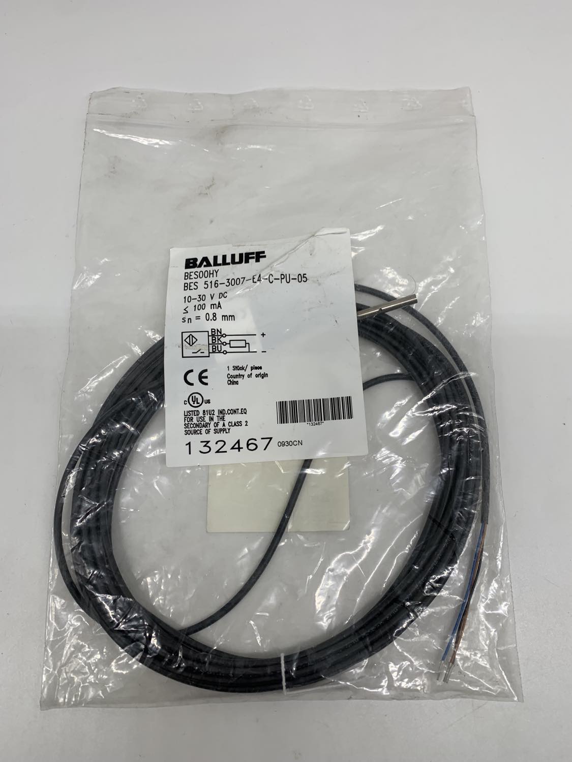 BES 516-3007-E4-C-PU-05 Balluff, Accesorios generales