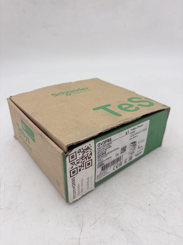 Schneider Electric GV3P65 TeSys Deca Manual Starter and Protector, thermal magnetic circuit protector, rotary knob, 48 to 65 A, EverLink BTR — Leistungsschalter & Sicherungen