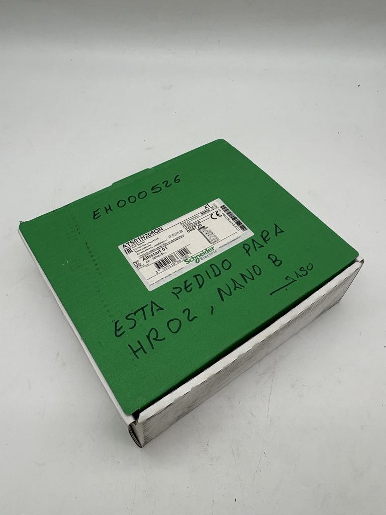 Schneider Electric ATS01N206QN DIN Rail Mounted Soft Starter for Asynchronous Motor, Altistart 01 — Softstarter