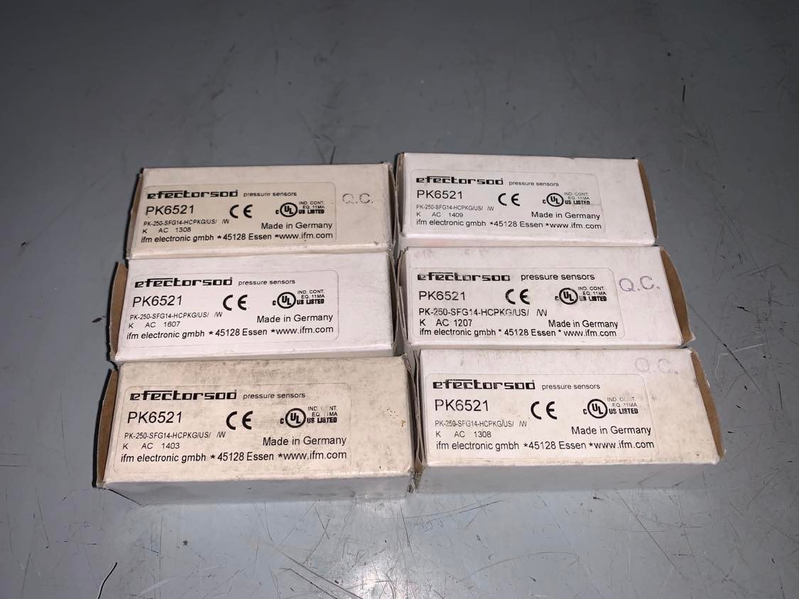 IFM PK6521 Pressure switch with intuitive switch point setting — Druck- & Durchflussmessung
